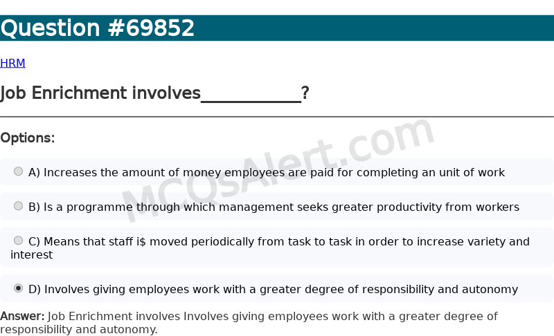 Question Screenshot