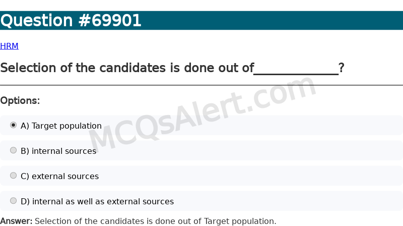 Question Screenshot