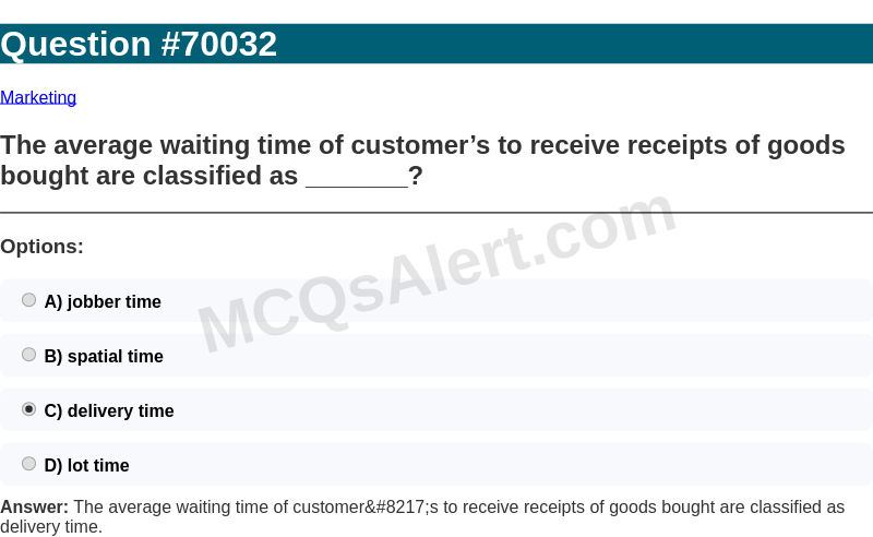 Question Screenshot