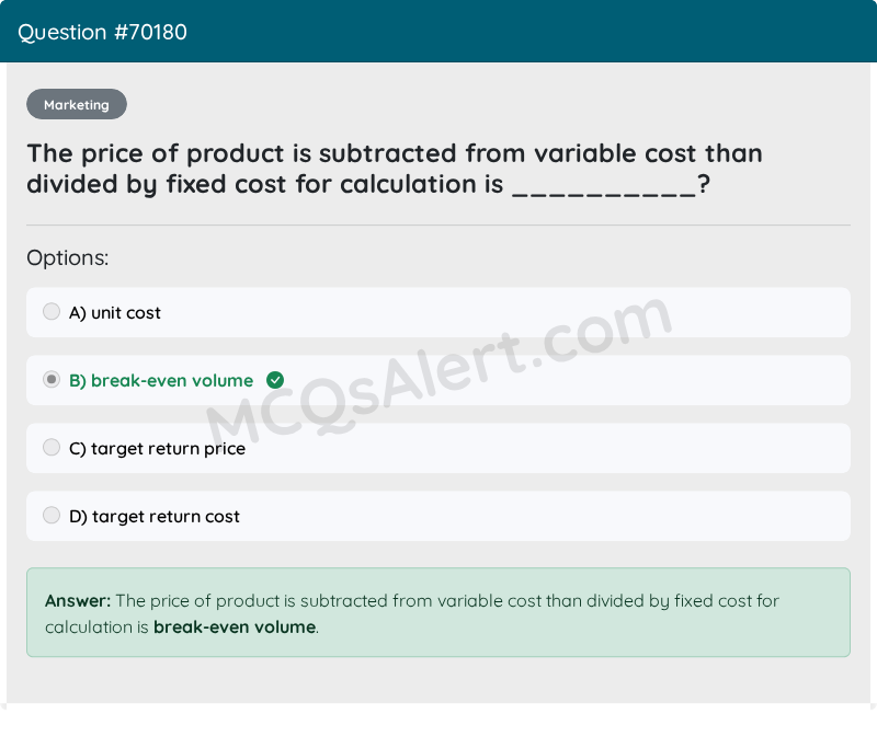 Question Screenshot
