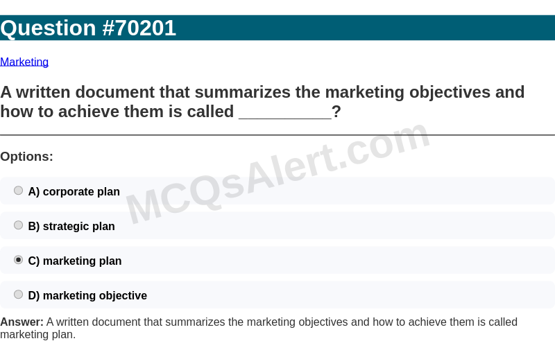 Question Screenshot