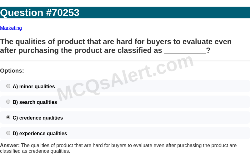Question Screenshot