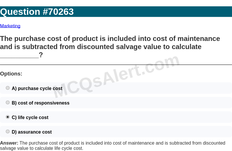 Question Screenshot