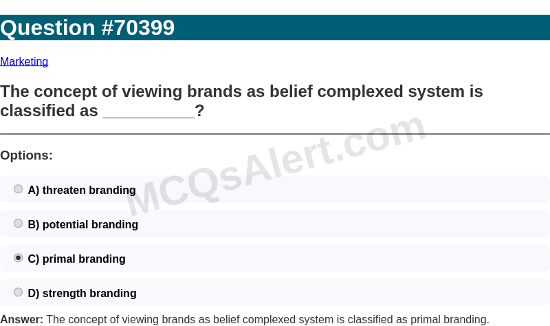 Question Screenshot