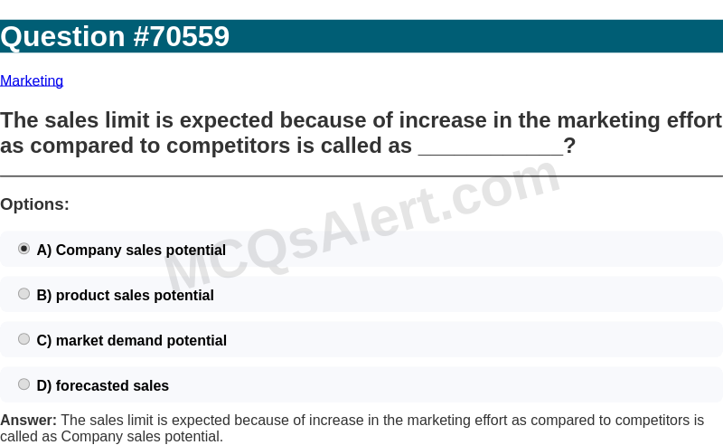 Question Screenshot