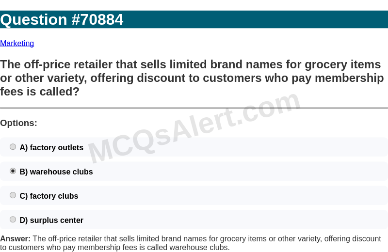 Question Screenshot