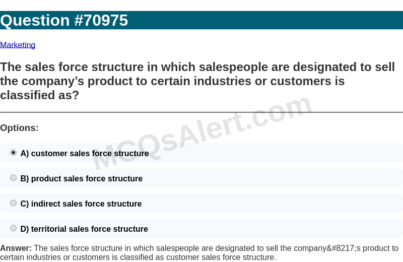 Question Screenshot
