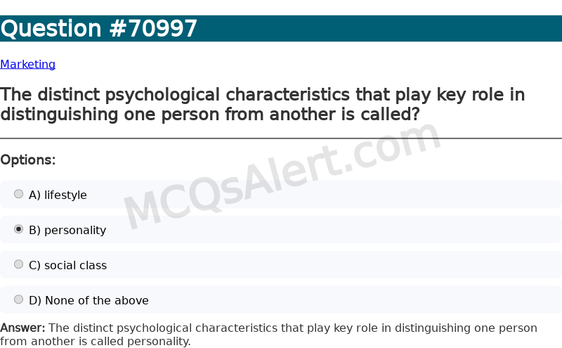 Question Screenshot