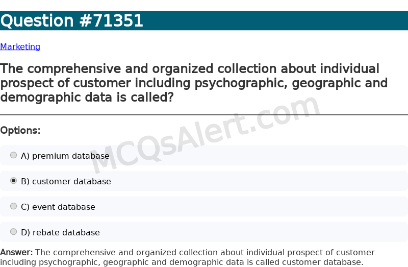 Question Screenshot