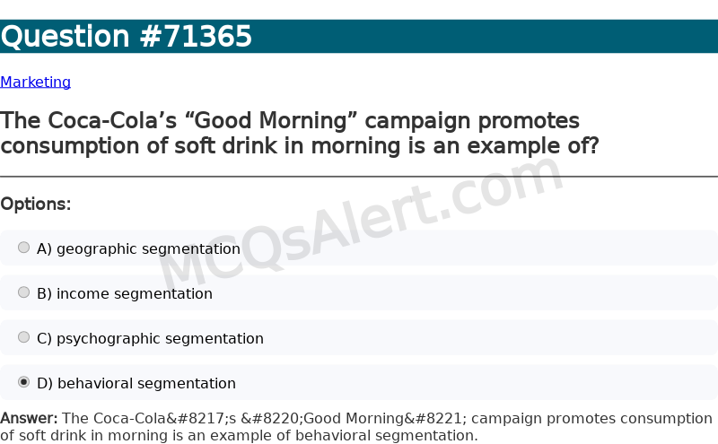 Question Screenshot
