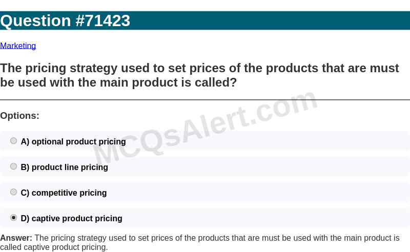 Question Screenshot