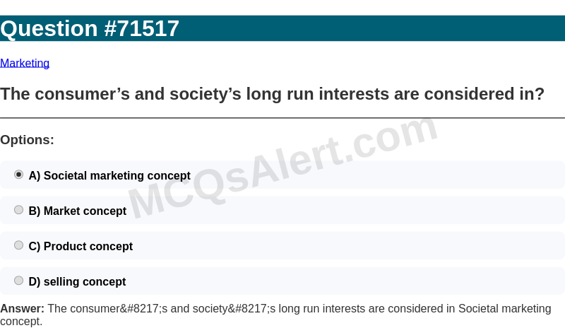 Question Screenshot