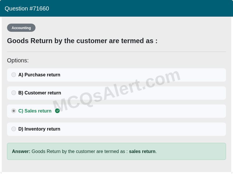 Question Screenshot