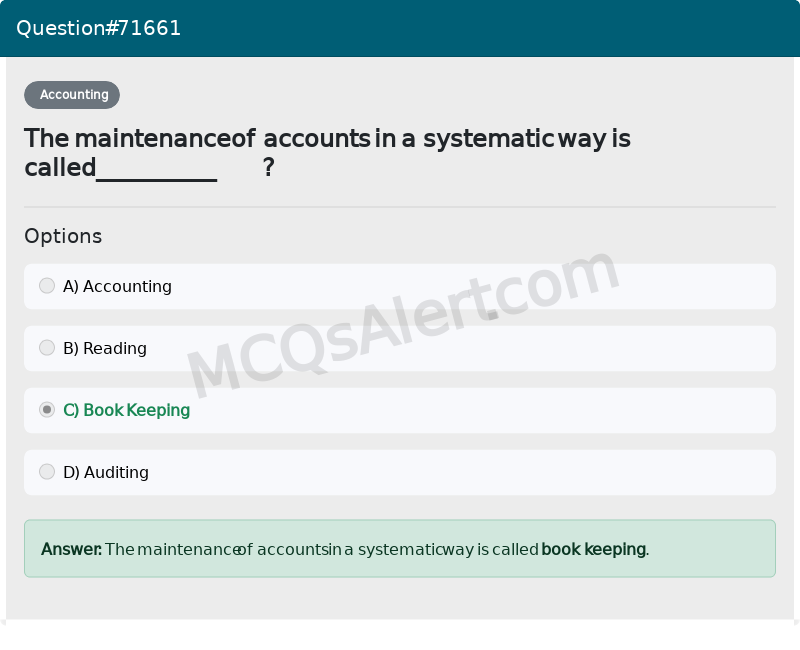 Question Screenshot