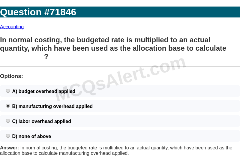 Question Screenshot