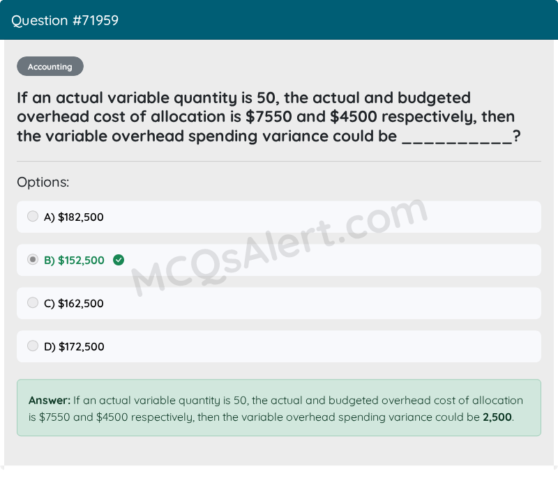 Question Screenshot