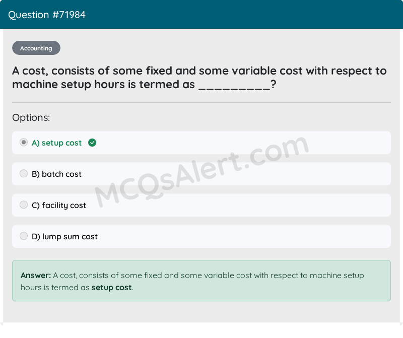 Question Screenshot