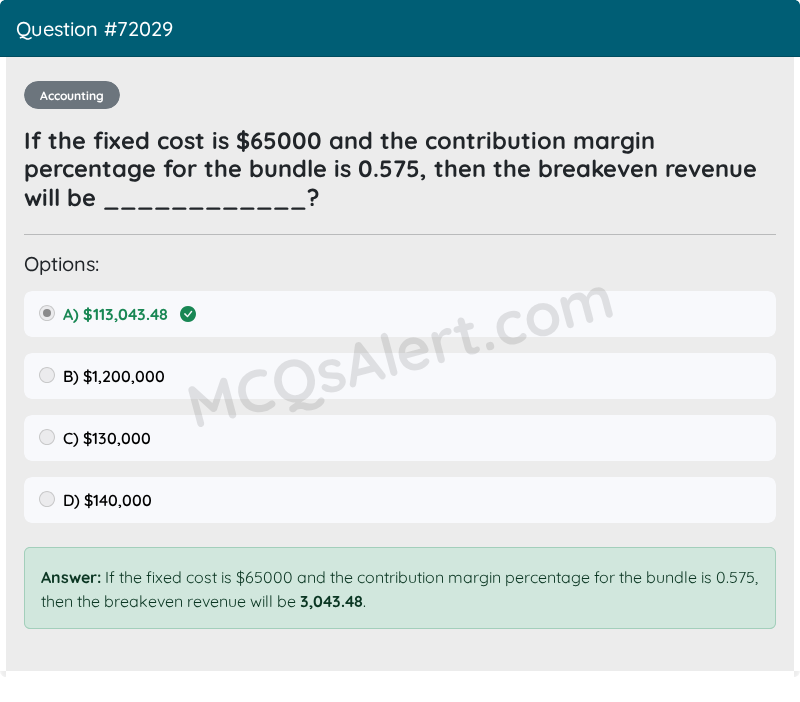 Question Screenshot