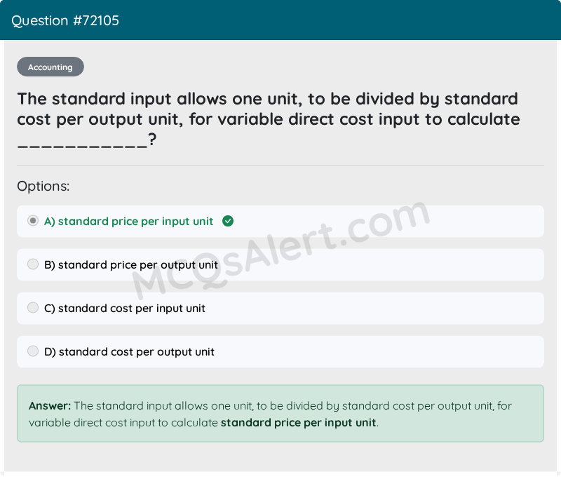Question Screenshot