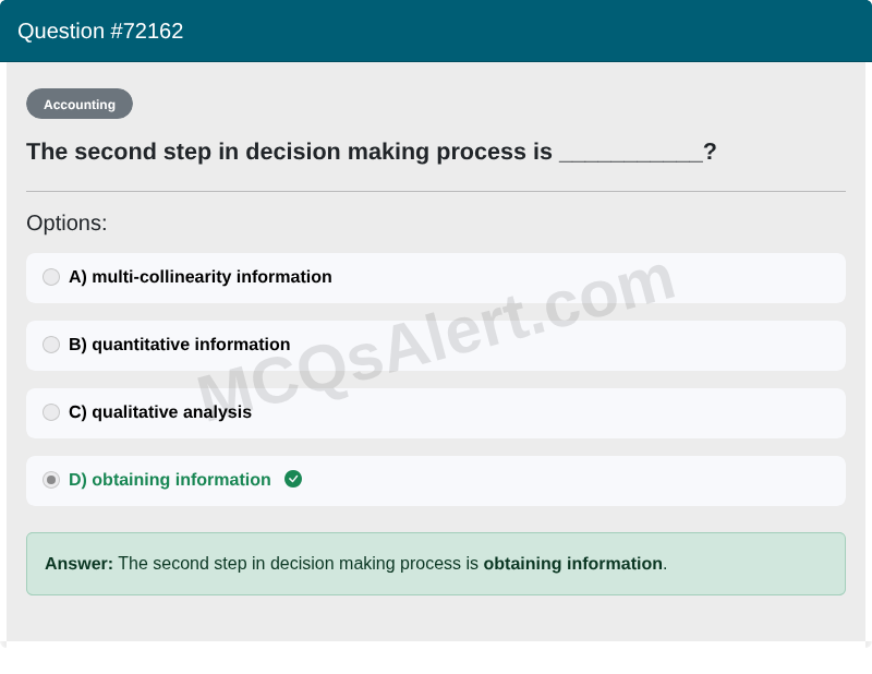 Question Screenshot
