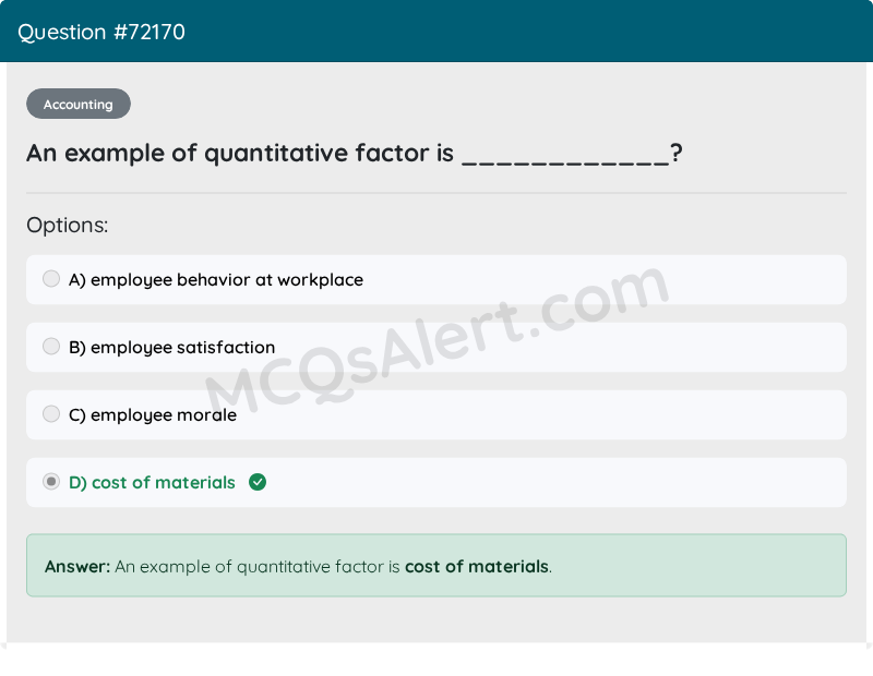 Question Screenshot
