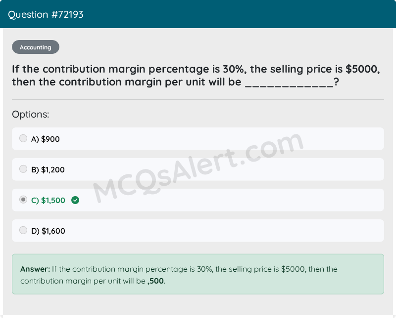 Question Screenshot