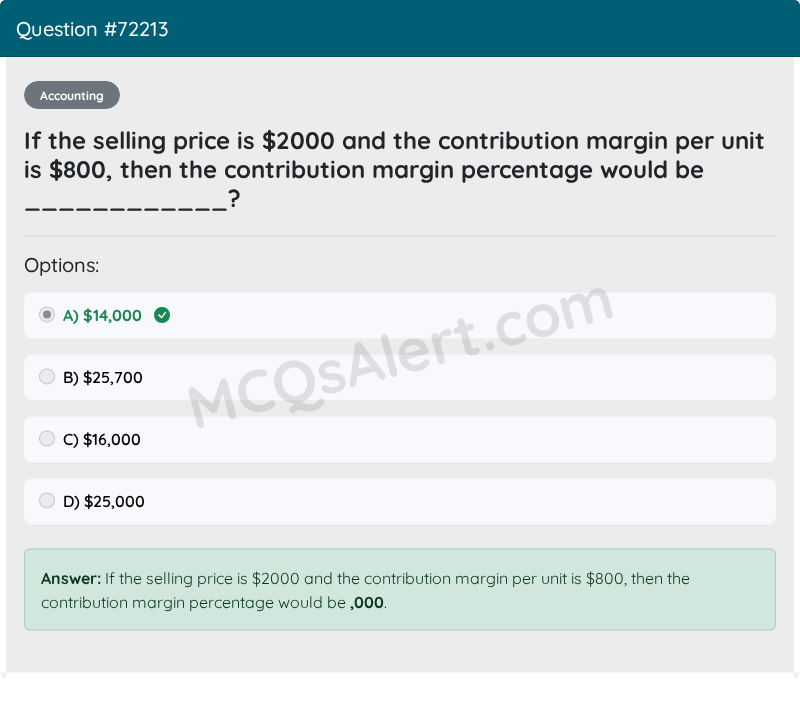 Question Screenshot