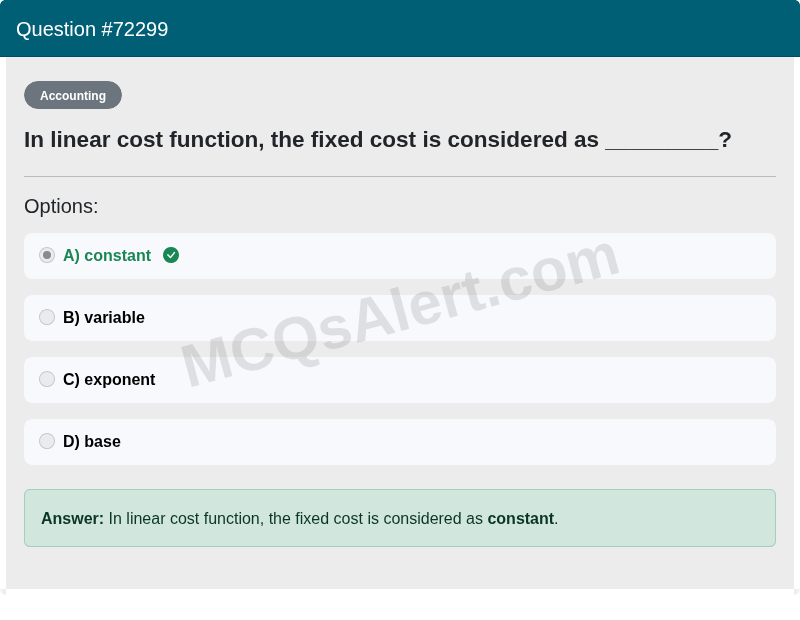 Question Screenshot