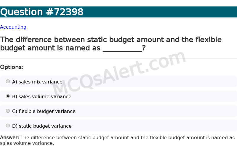 Question Screenshot