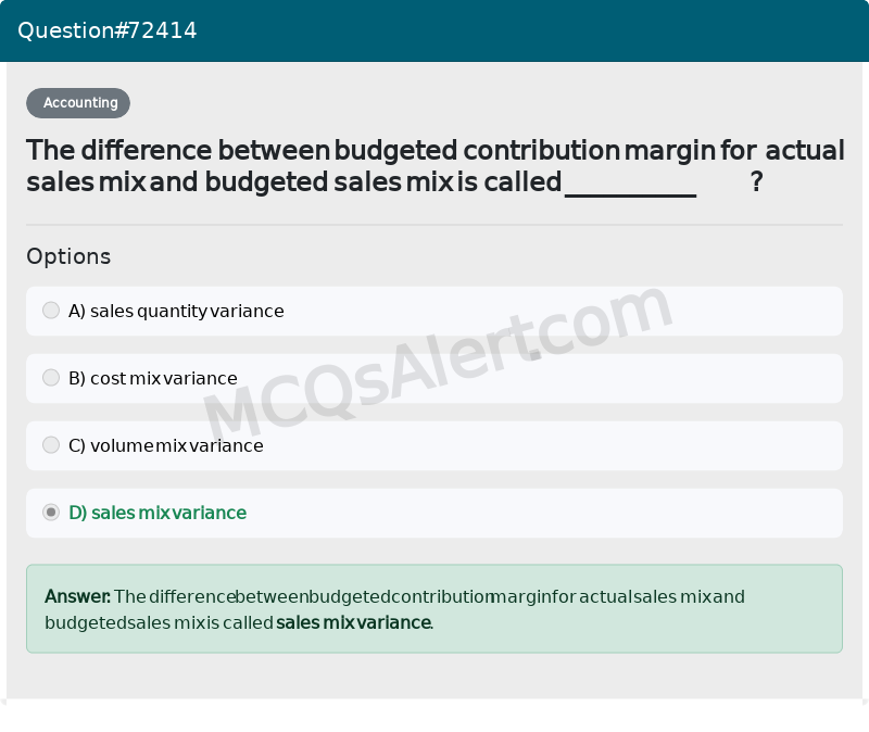 Question Screenshot