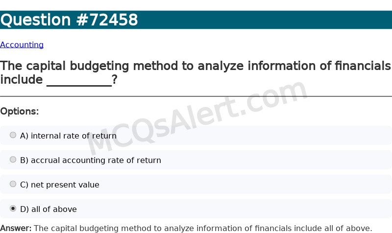 Question Screenshot