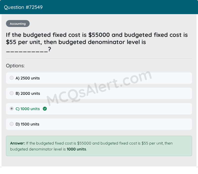 Question Screenshot