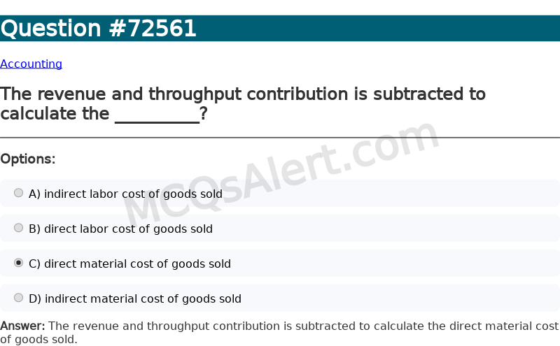 Question Screenshot