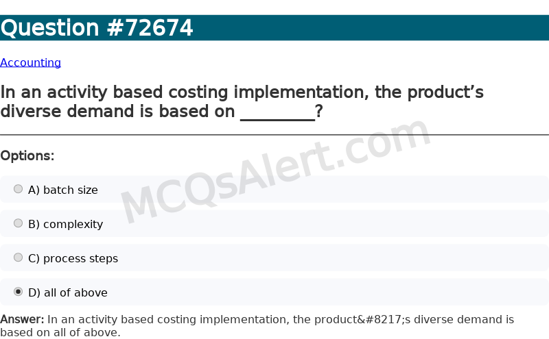 Question Screenshot
