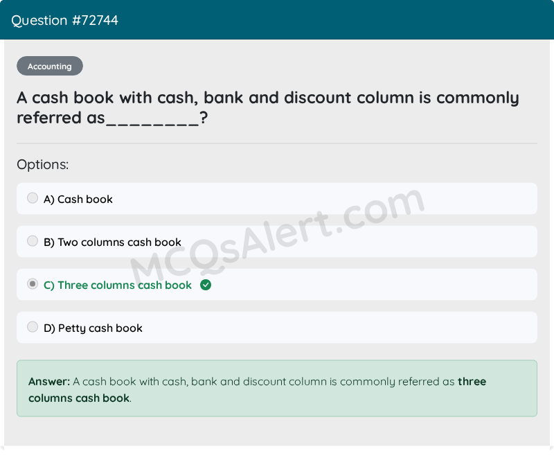 Question Screenshot