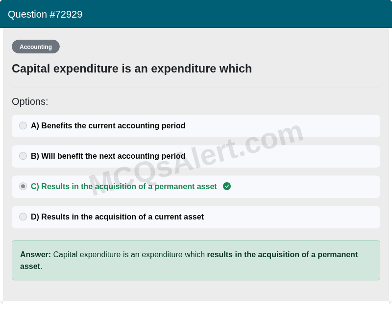 Question Screenshot