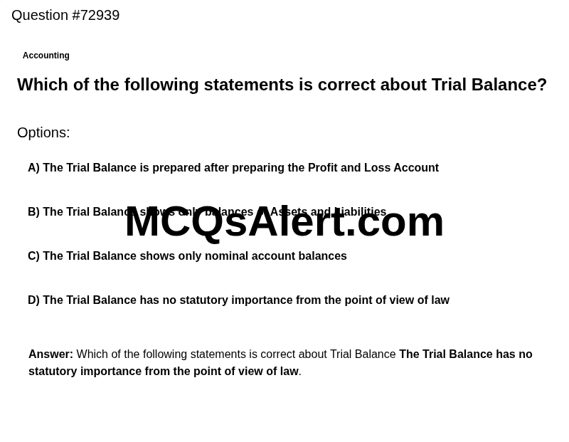 Question Screenshot
