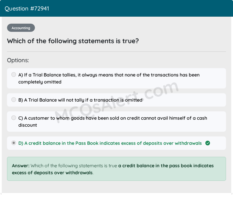 Question Screenshot