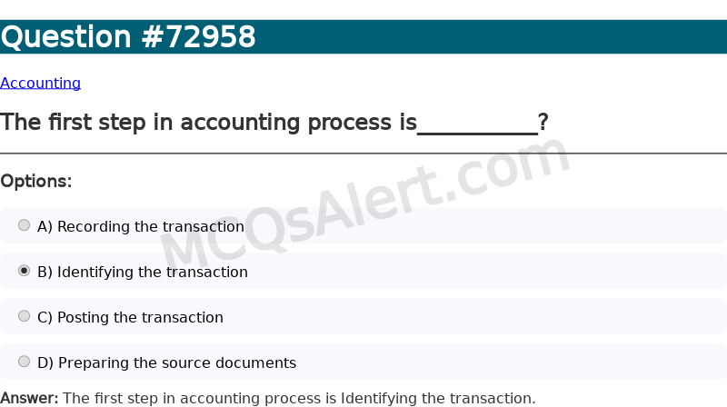 Question Screenshot