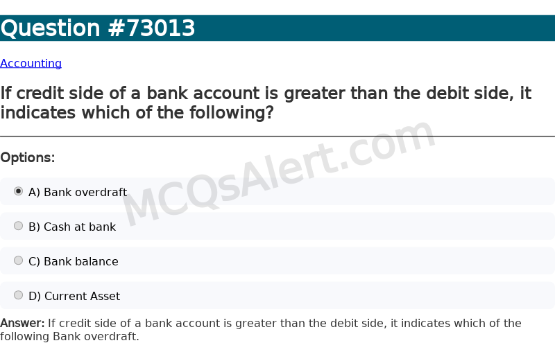 Question Screenshot