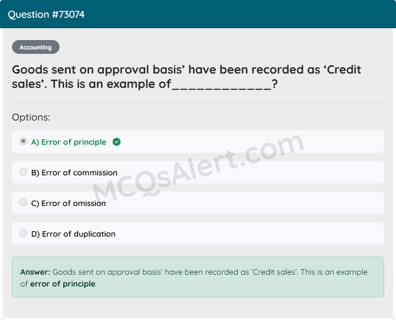 Question Screenshot
