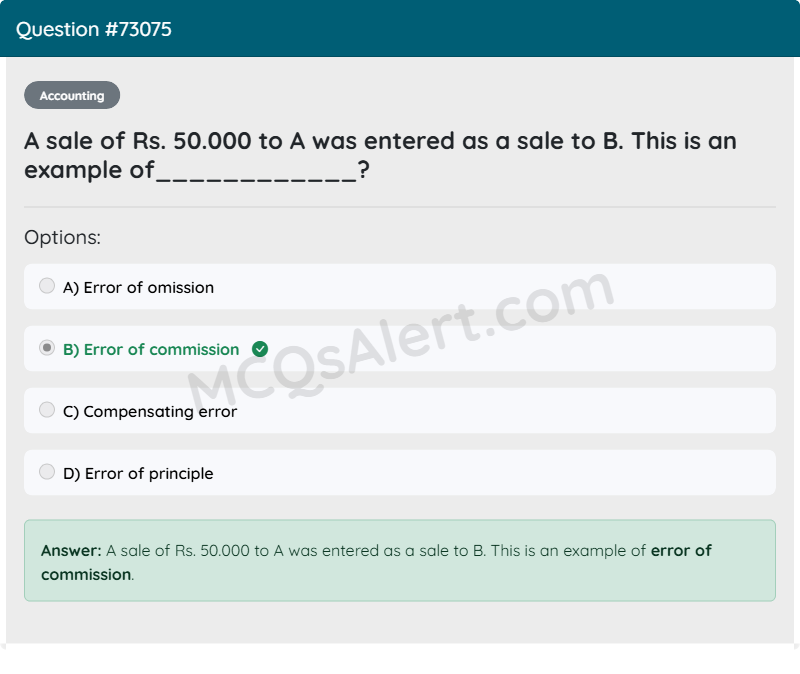 Question Screenshot