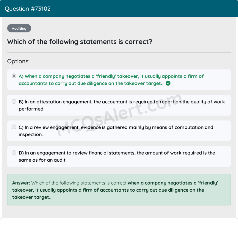 Question Screenshot