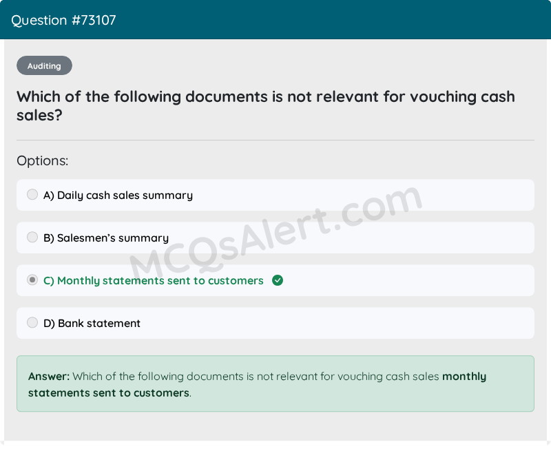Question Screenshot