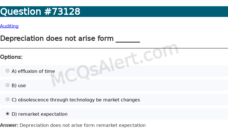 Question Screenshot