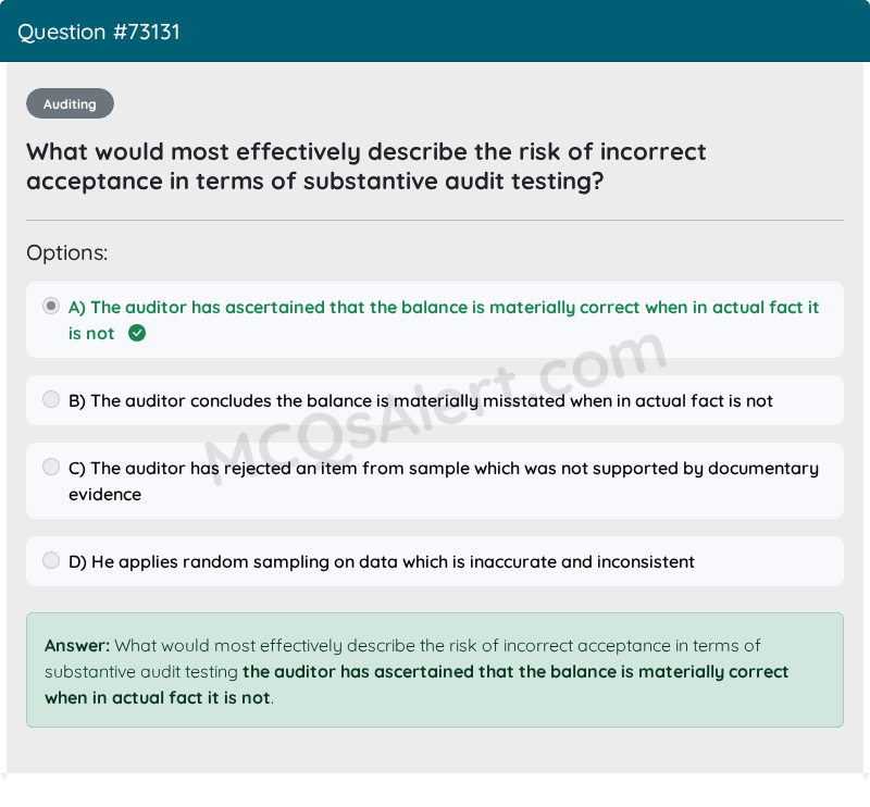 Question Screenshot