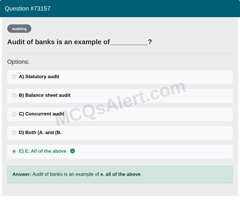 Question Screenshot