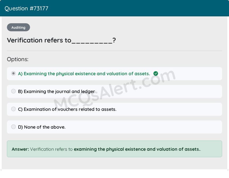 Question Screenshot