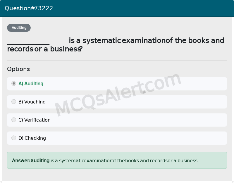 Question Screenshot