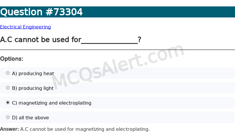 Question Screenshot
